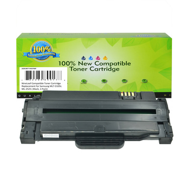 NineLeaf Compatible Toner Cartridge Replacement for Samsung MLT-D105L ML-2525 ( Black, 1 Pack)